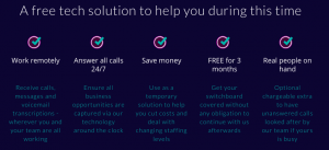 Moneypenny’s Free Digital Switchboard During COVID-19