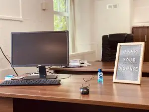 social distancing in the office guidelines